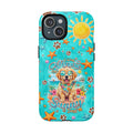 I WAS MADE FOR SUNNY DAYS GOLDEN RETRIEVER DOG MAGNETIC PHONE CASE - TYPQ0206261