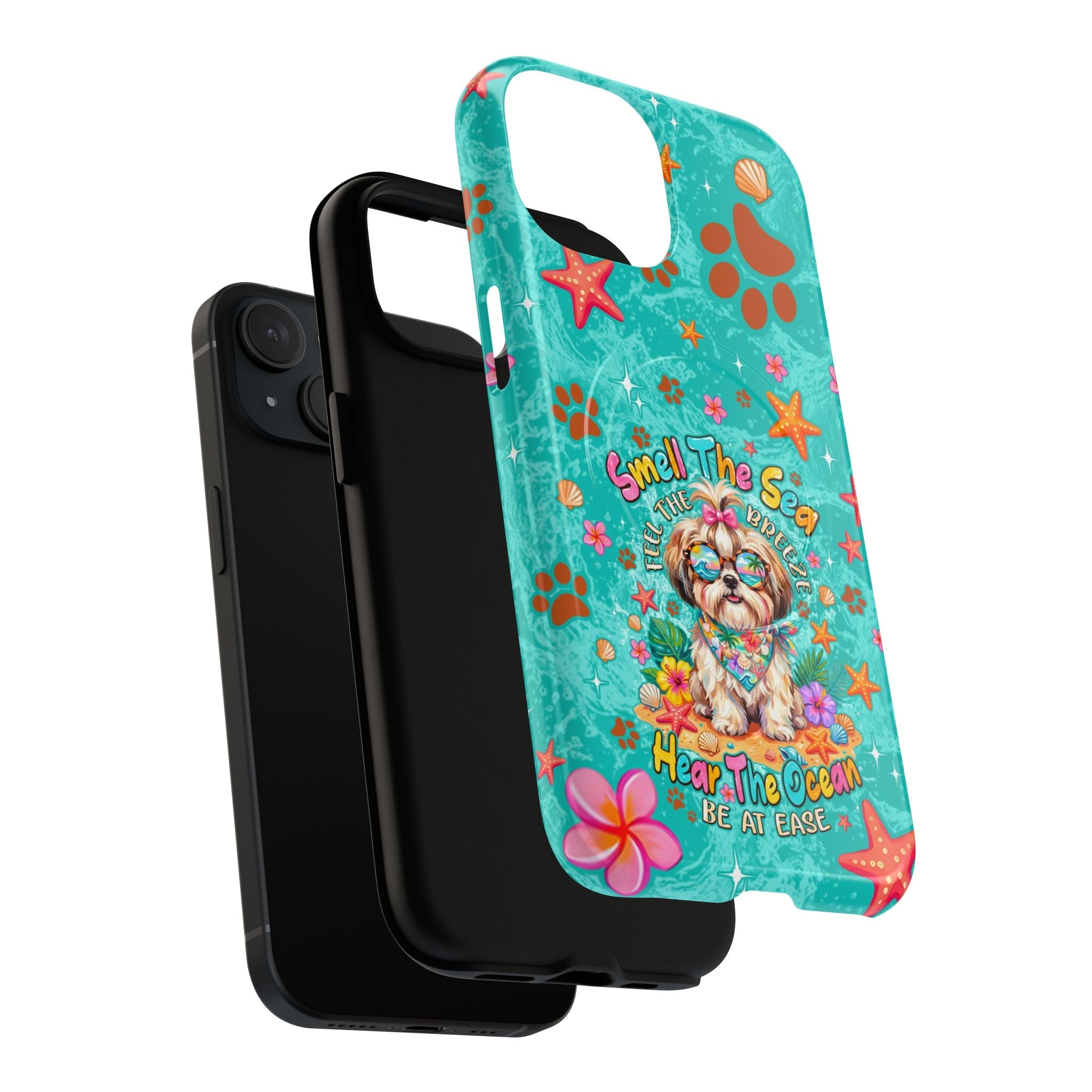 SMELL THE SEA SHIH TZU DOG MAGNETIC PHONE CASE - TYPQ0106262