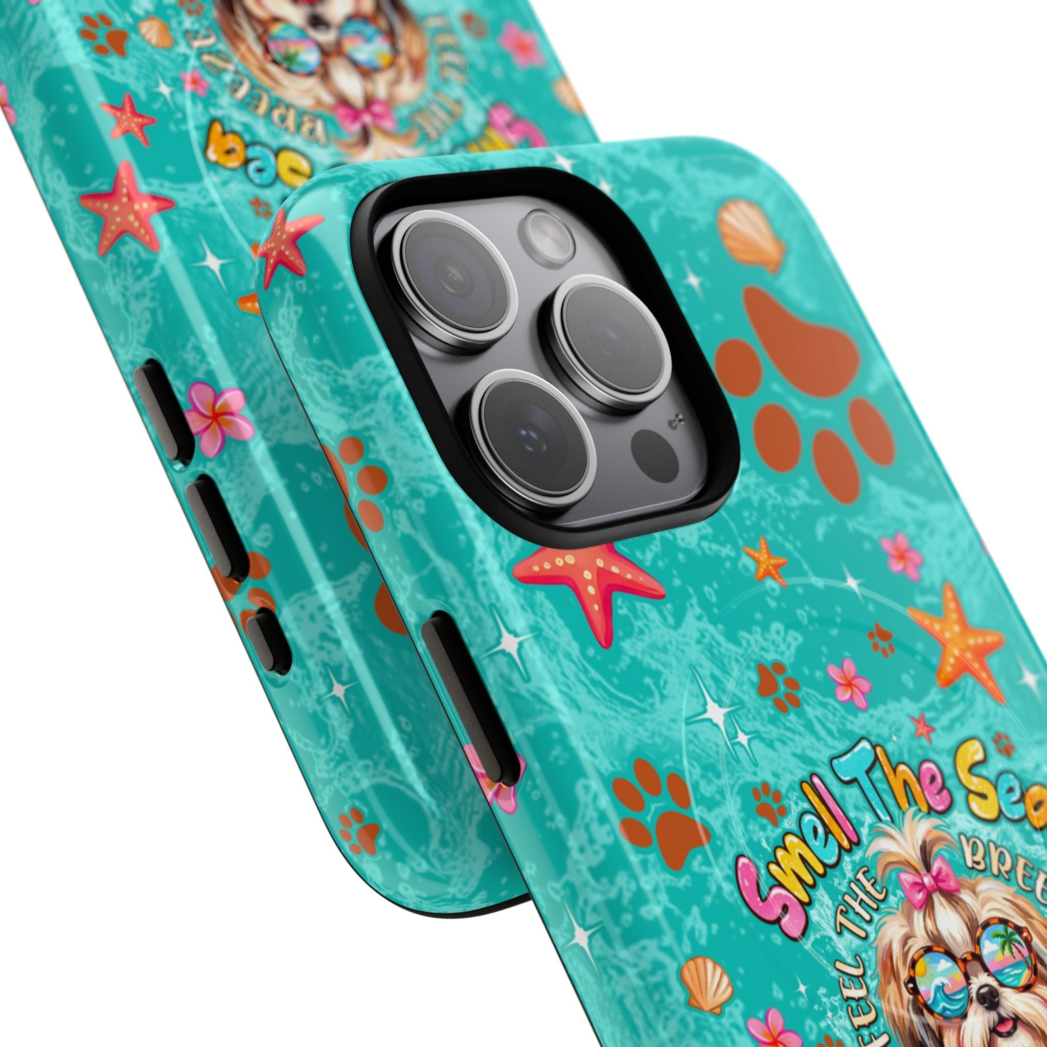 SMELL THE SEA SHIH TZU DOG MAGNETIC PHONE CASE - TYPQ0106262