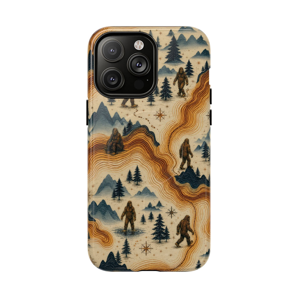 BIGFOOT VINTAGE LANDSCAPE MAGNETIC PHONE CASE - TLNO0307261