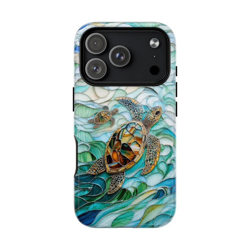 SEA TURTLE WAVES MAGNETIC PHONE CASE  - TLTW0605261