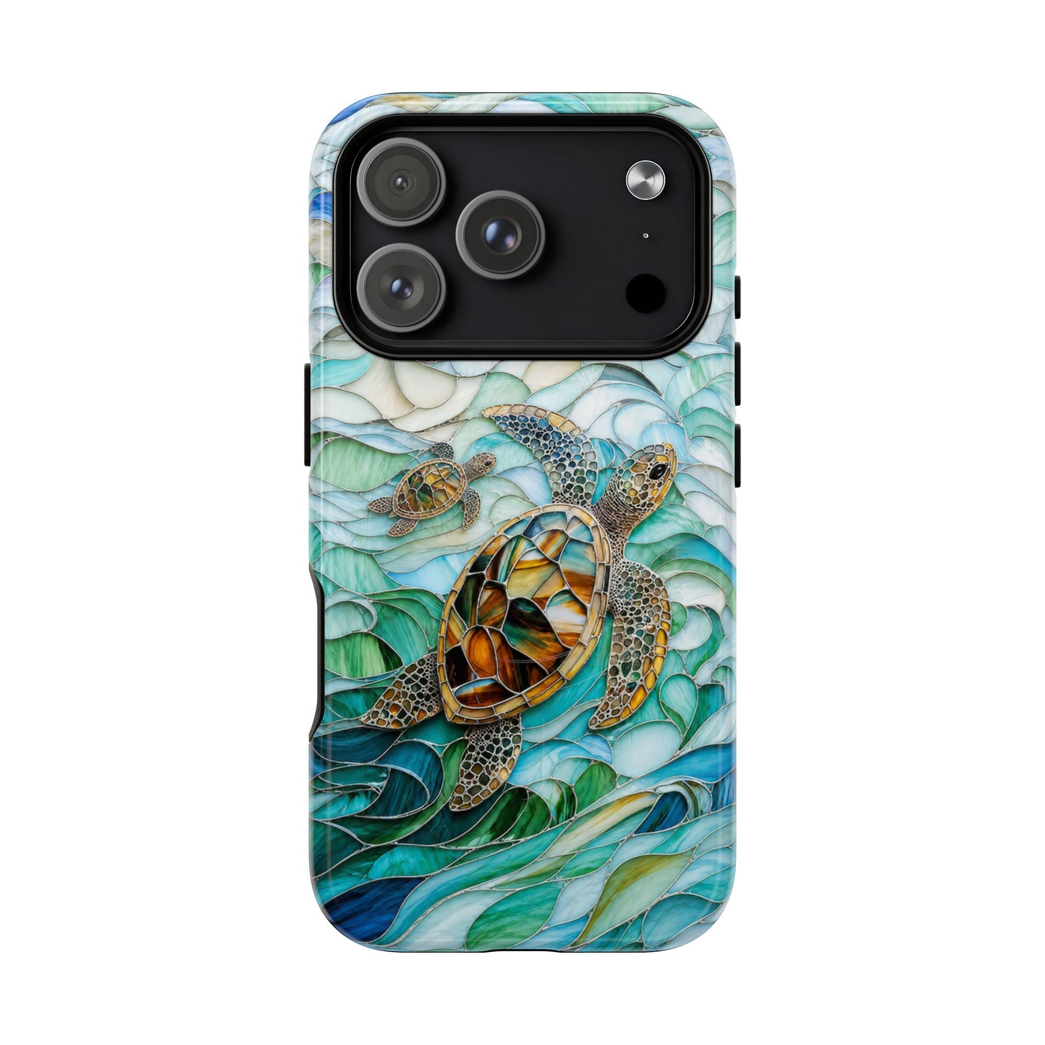 SEA TURTLE WAVES MAGNETIC PHONE CASE  - TLTW0605261