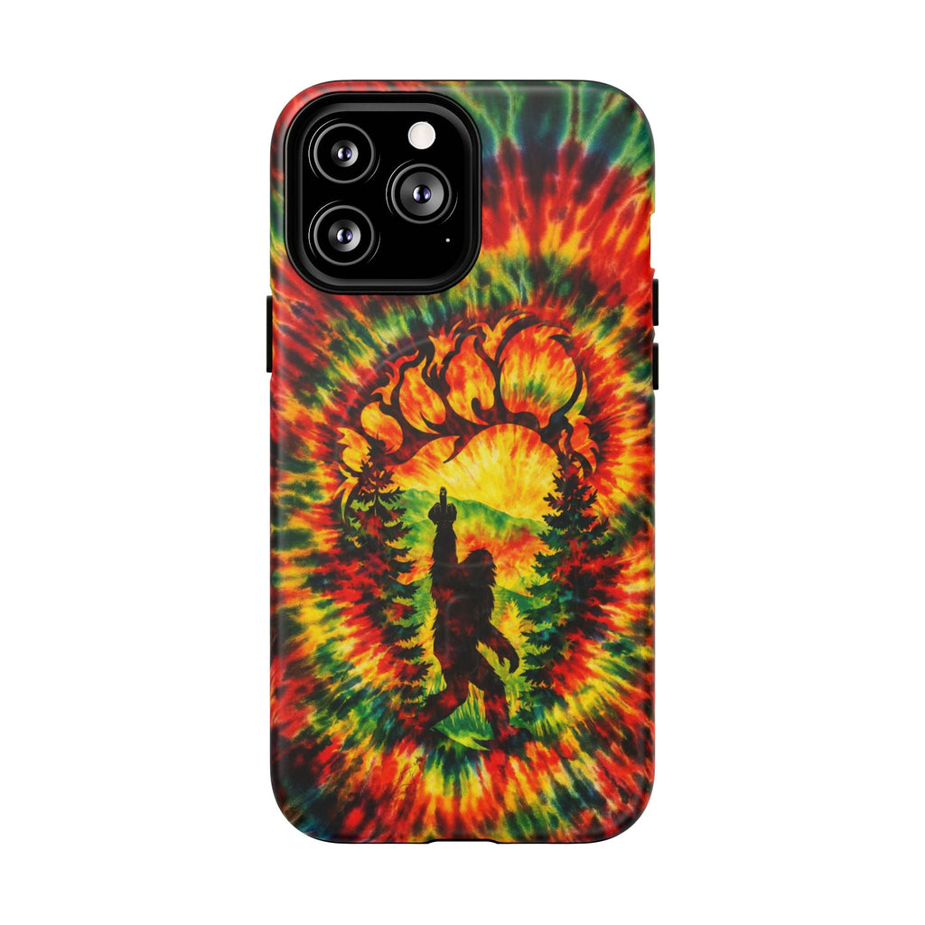 BIGFOOT FOOTPRINT SWIRL MAGNETIC PHONE CASE  - TLTW2605262