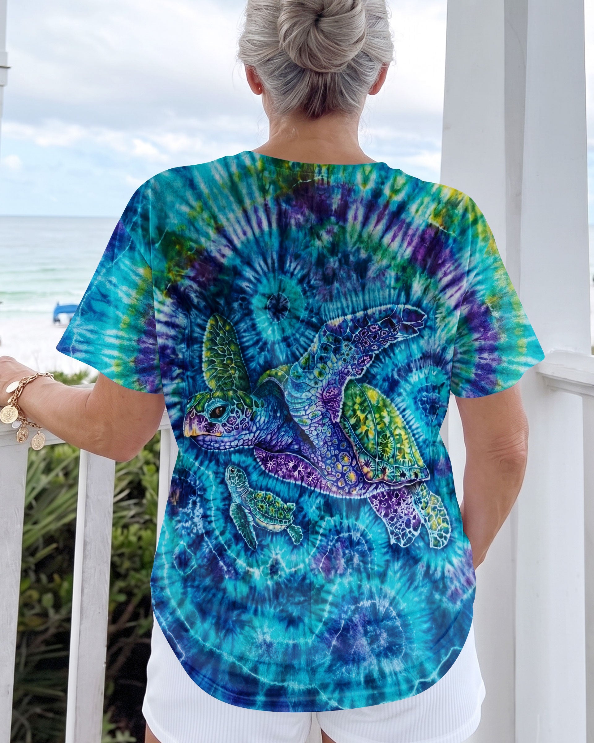 SEA TURTLE ART ALL OVER PRINT - TLTW1604263