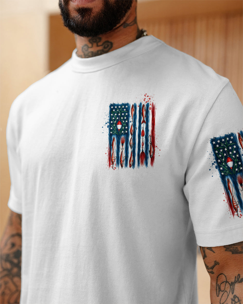 FISH AROUND AND FIND OUT FISHING ALL OVER PRINT - TLTW0106263
