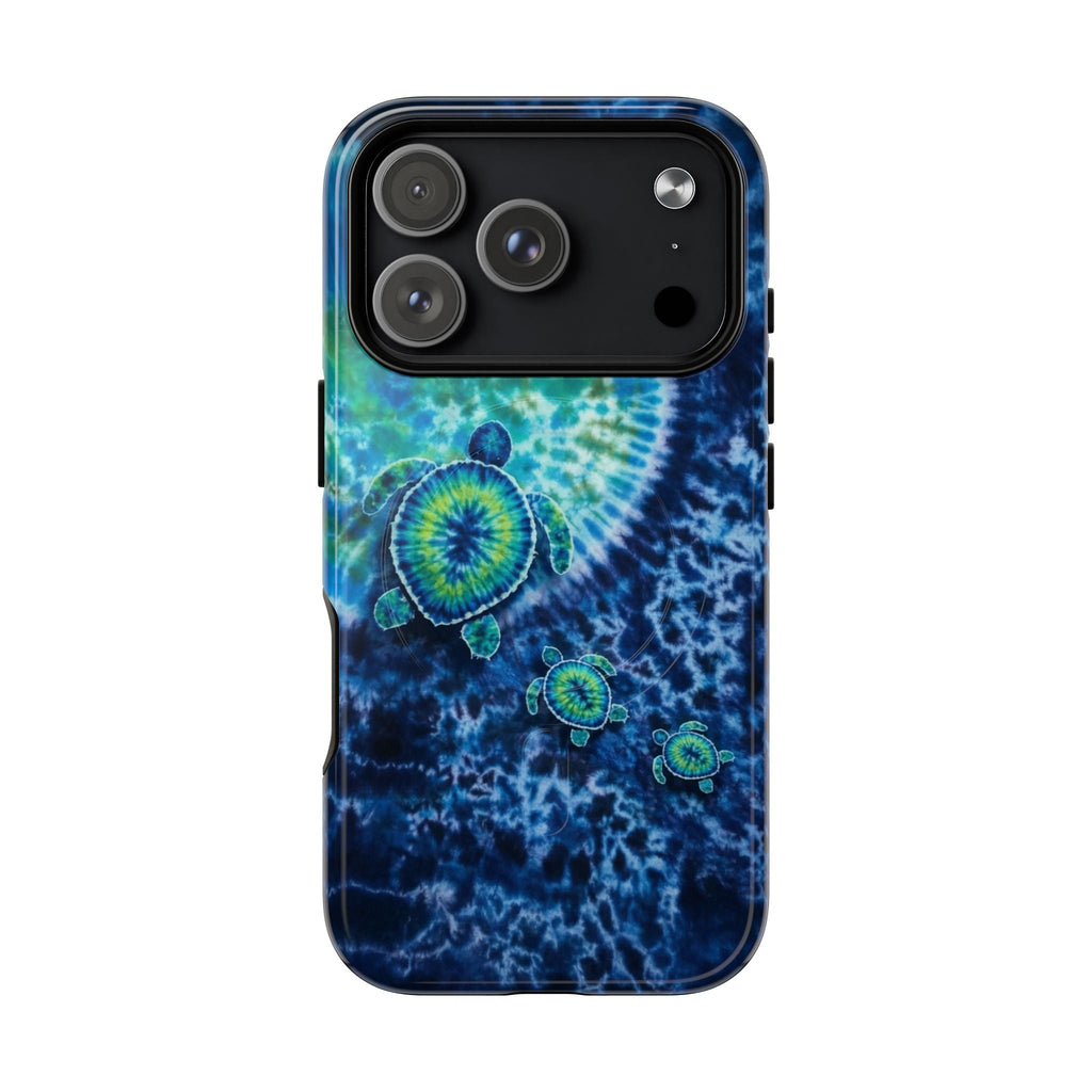SEA TURTLE BLUE OCEAN SWIRL MAGNETIC PHONE CASE  - TLNO1304265