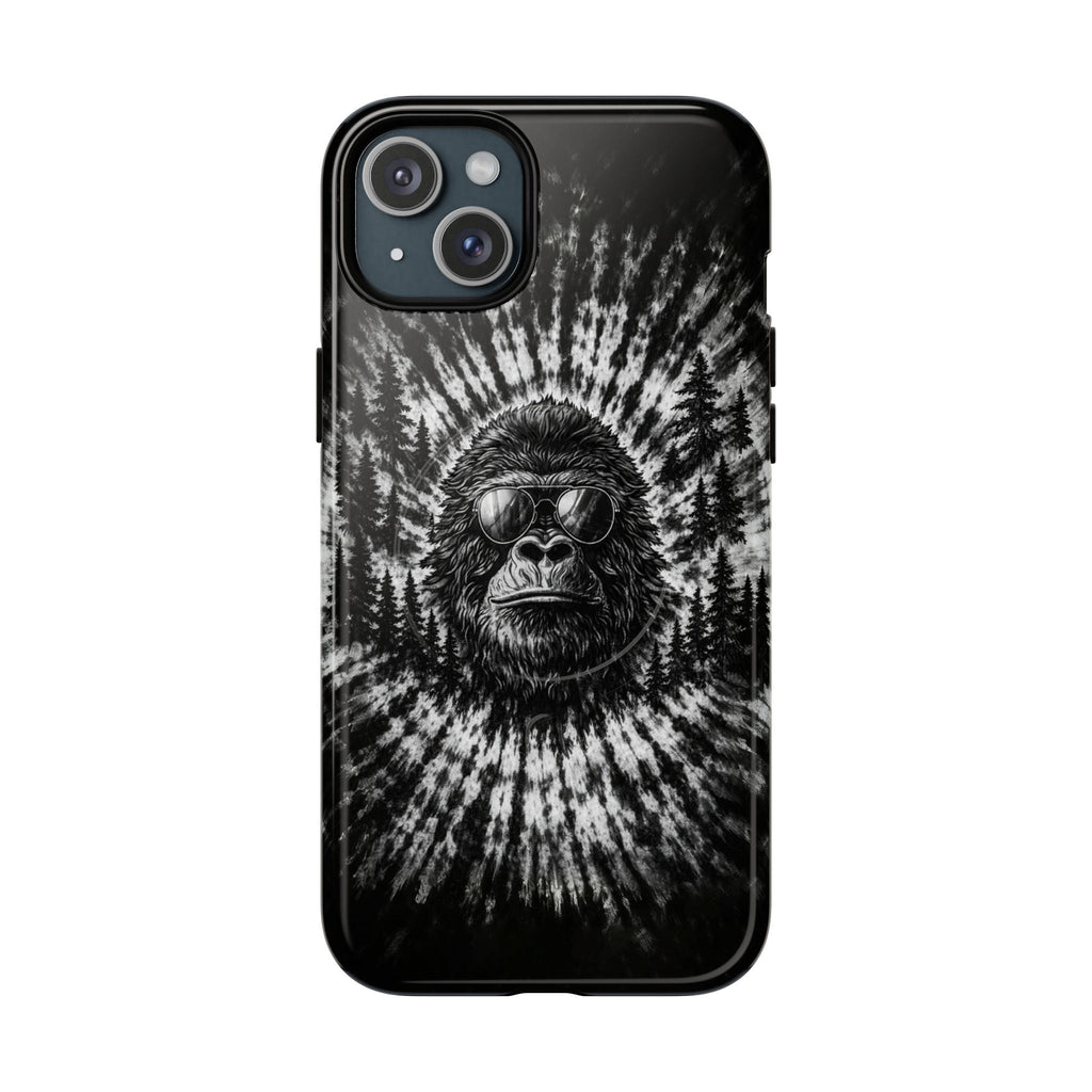 BIGFOOT BLACK & WHITE SWIRL MAGNETIC PHONE CASE  - TLTW2205262