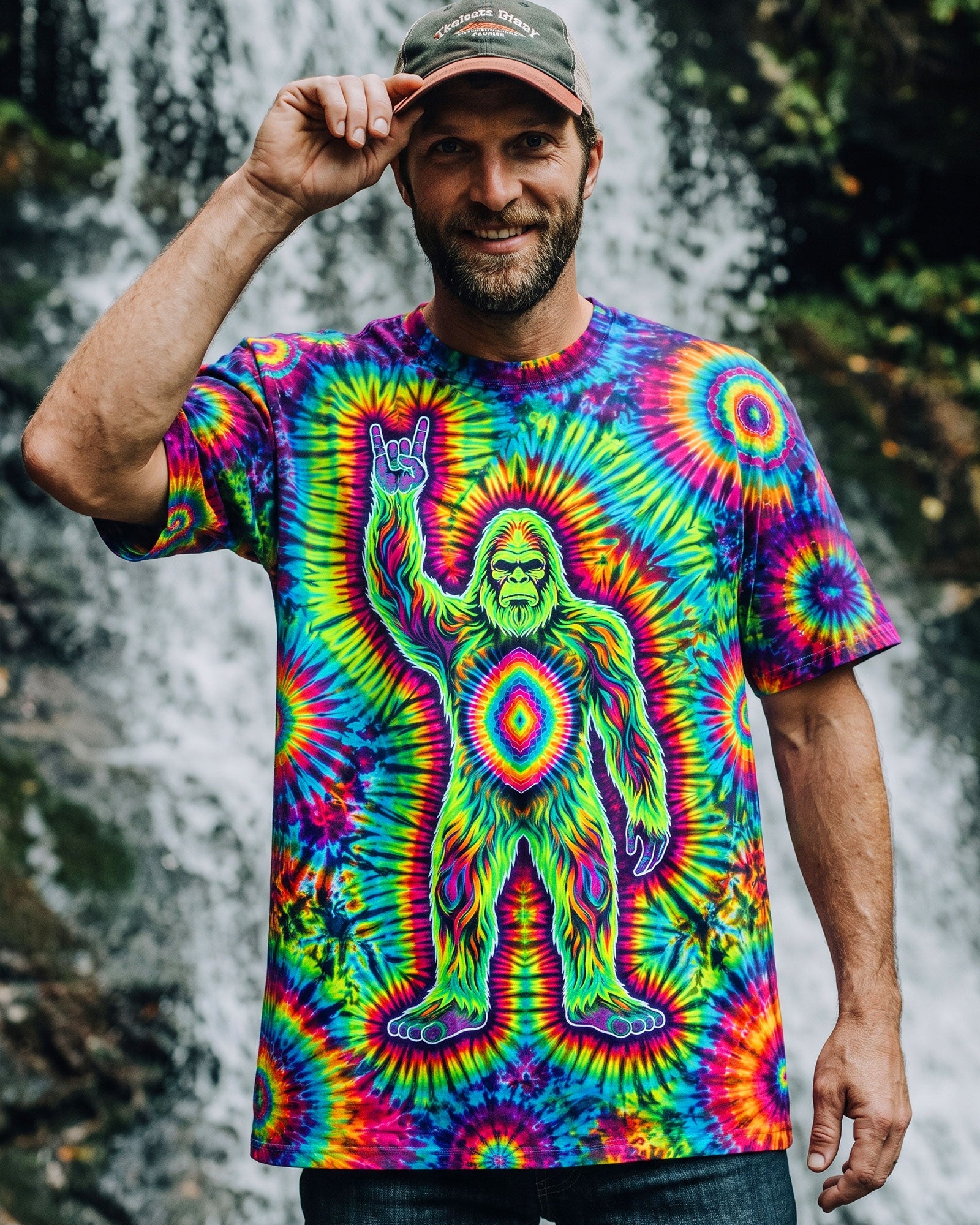 BIGFOOT ROCKIN' BURST ALL OVER PRINT  - TLTW2606263