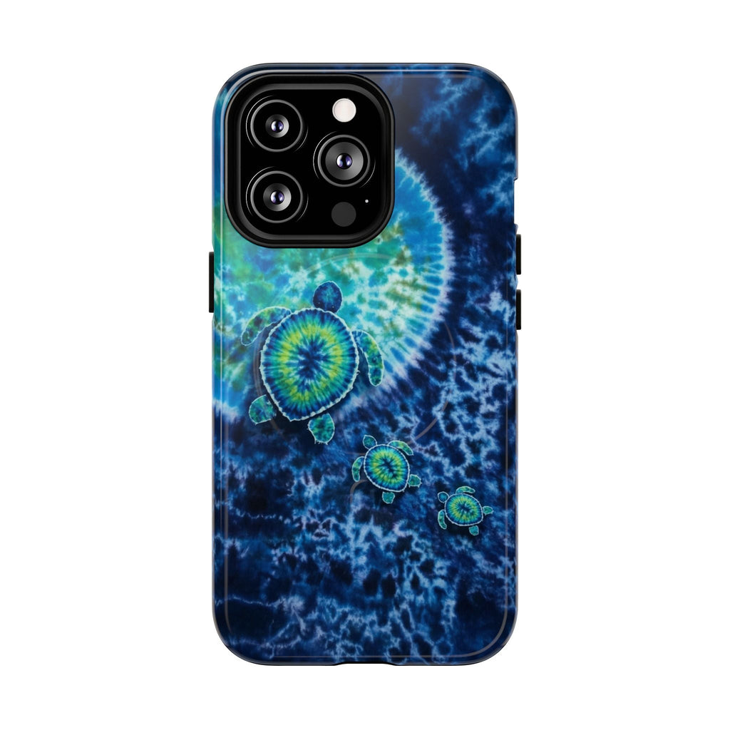 SEA TURTLE BLUE OCEAN SWIRL MAGNETIC PHONE CASE  - TLNO1304265