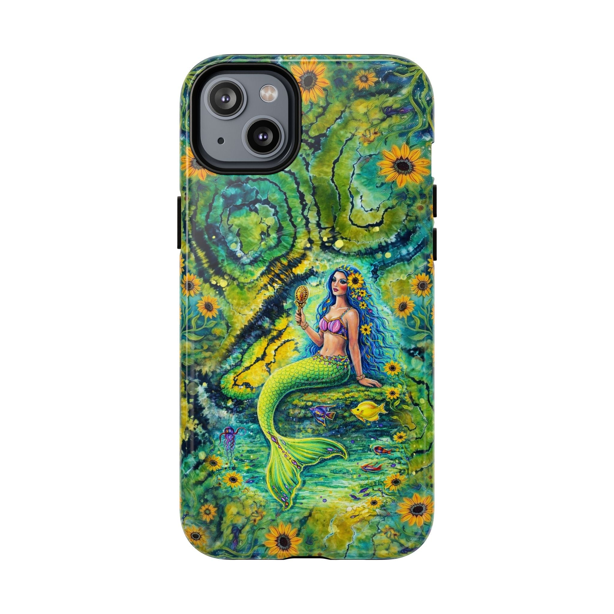 SEASIDE SOUL MERMAID MAGNETIC PHONE CASE  - TLNT2804261