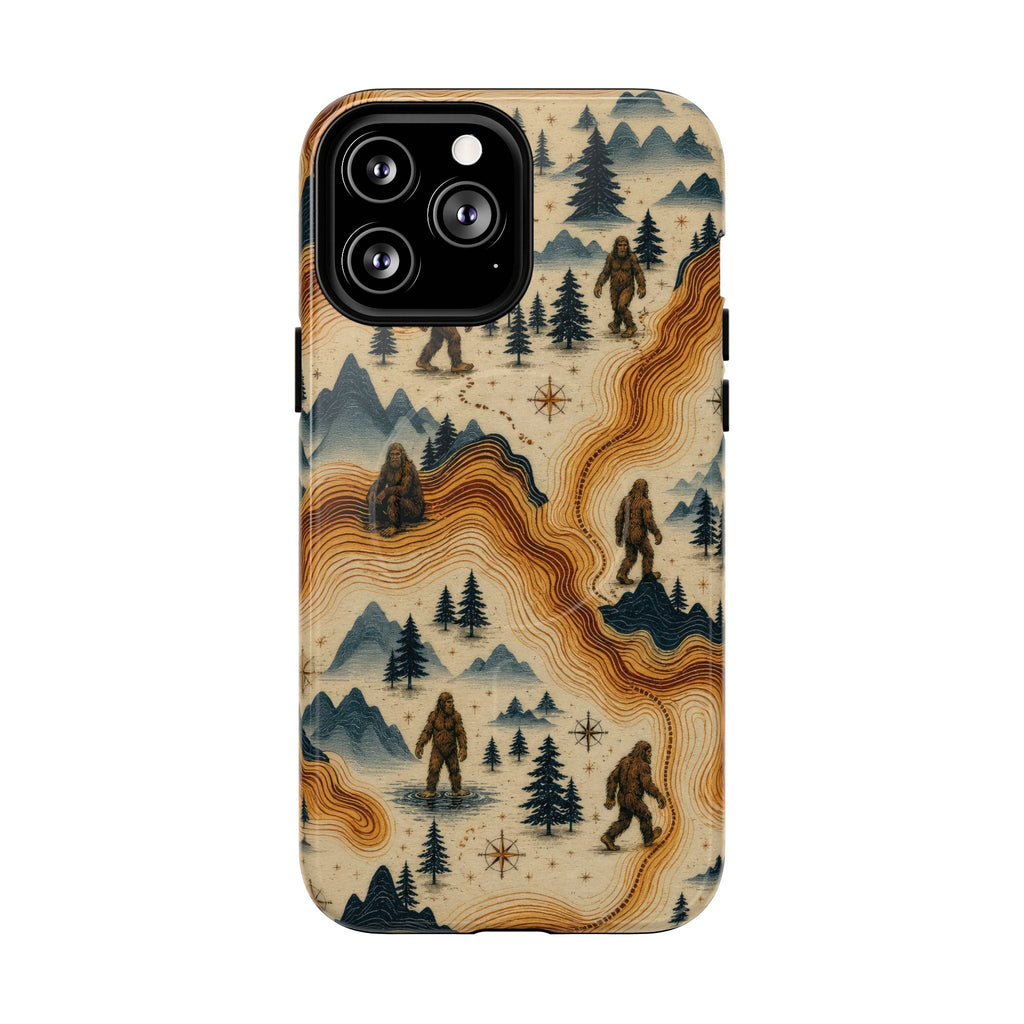 BIGFOOT VINTAGE LANDSCAPE MAGNETIC PHONE CASE - TLNO0307261