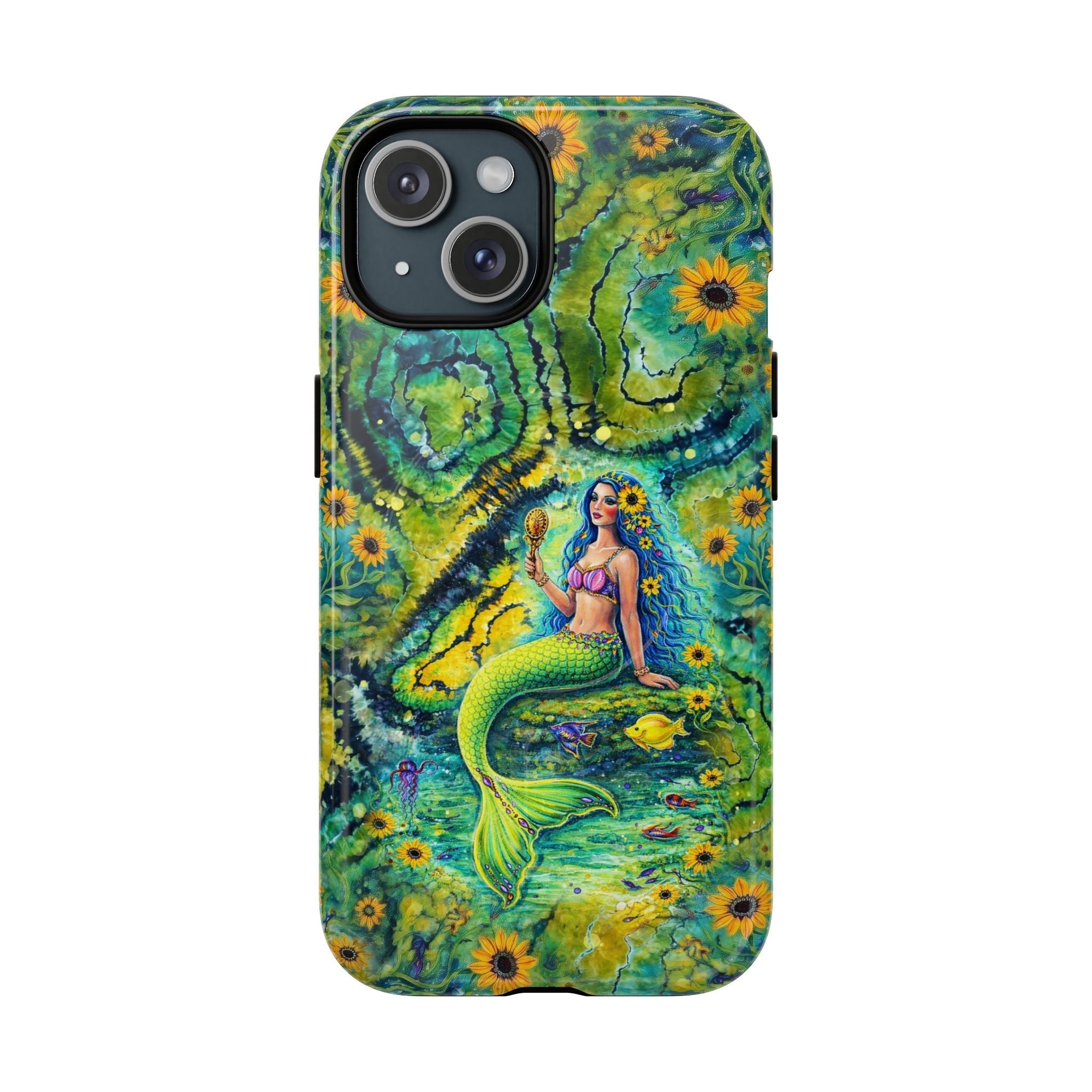 SEASIDE SOUL MERMAID MAGNETIC PHONE CASE  - TLNT2804261