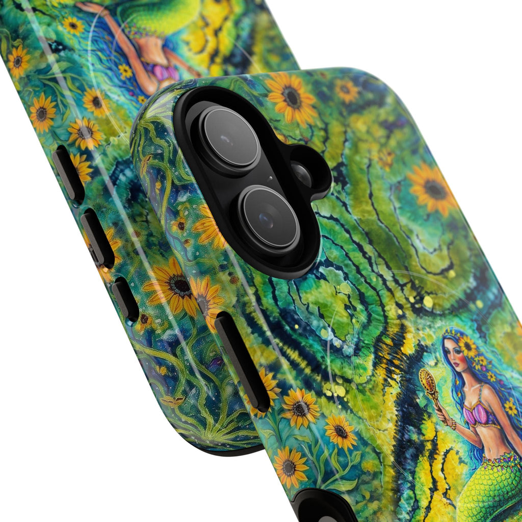 SEASIDE SOUL MERMAID MAGNETIC PHONE CASE  - TLNT2804261