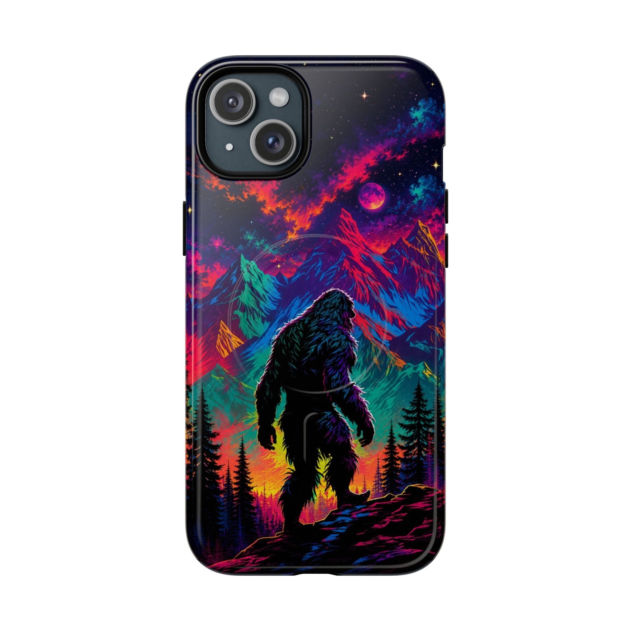 NEON WILDERNESS BIGFOOT MAGNETIC PHONE CASE   - TLHN1905264