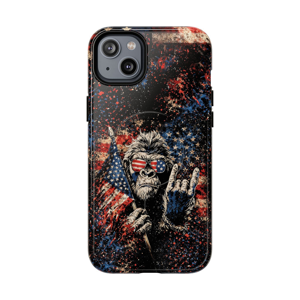 BIGFOOT GRUNGE STARS AND STRIPES MAGNETIC PHONE CASE  - TLHG0805265