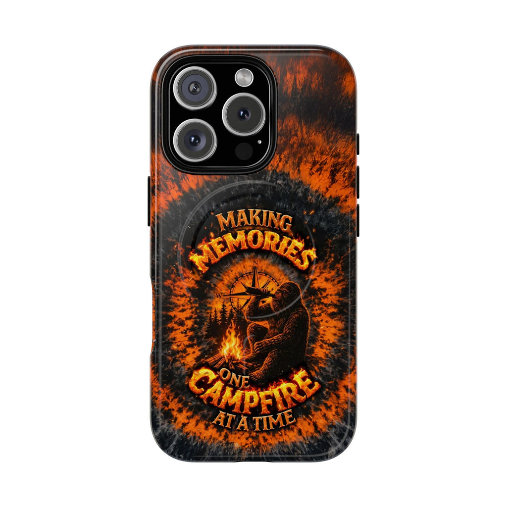 MAKING MEMORIES ONE CAMPFIRE AT A TIME BIGFOOT SWIRL MAGNETIC PHONE CASE - TLNT1804262