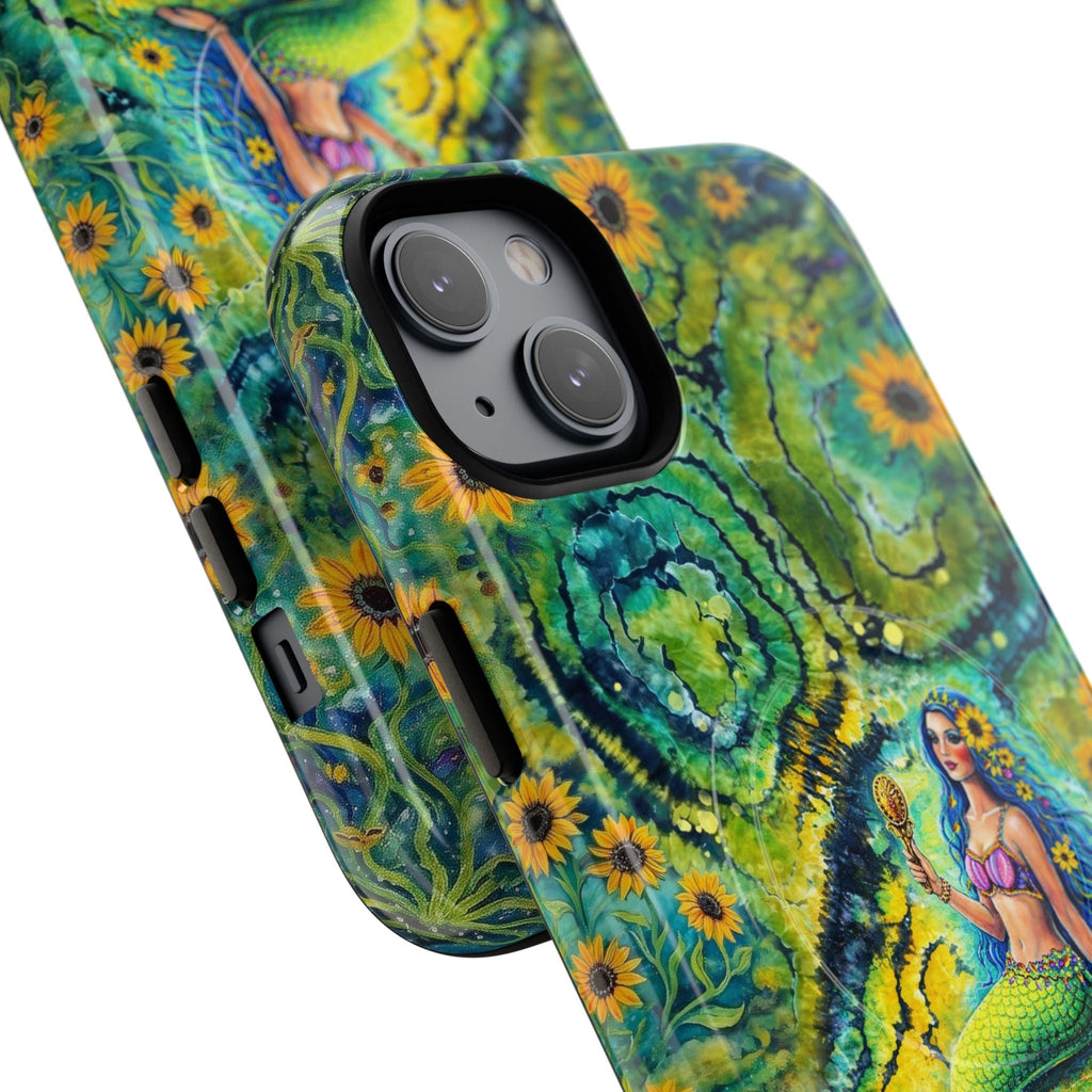 SEASIDE SOUL MERMAID MAGNETIC PHONE CASE  - TLNT2804261
