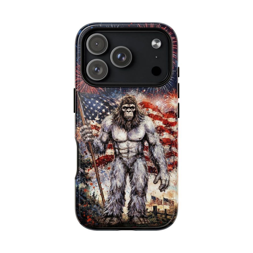 BIGFOOT FIREWORK STARS AND STRIPES MAGNETIC PHONE CASE  - TLNO1905262