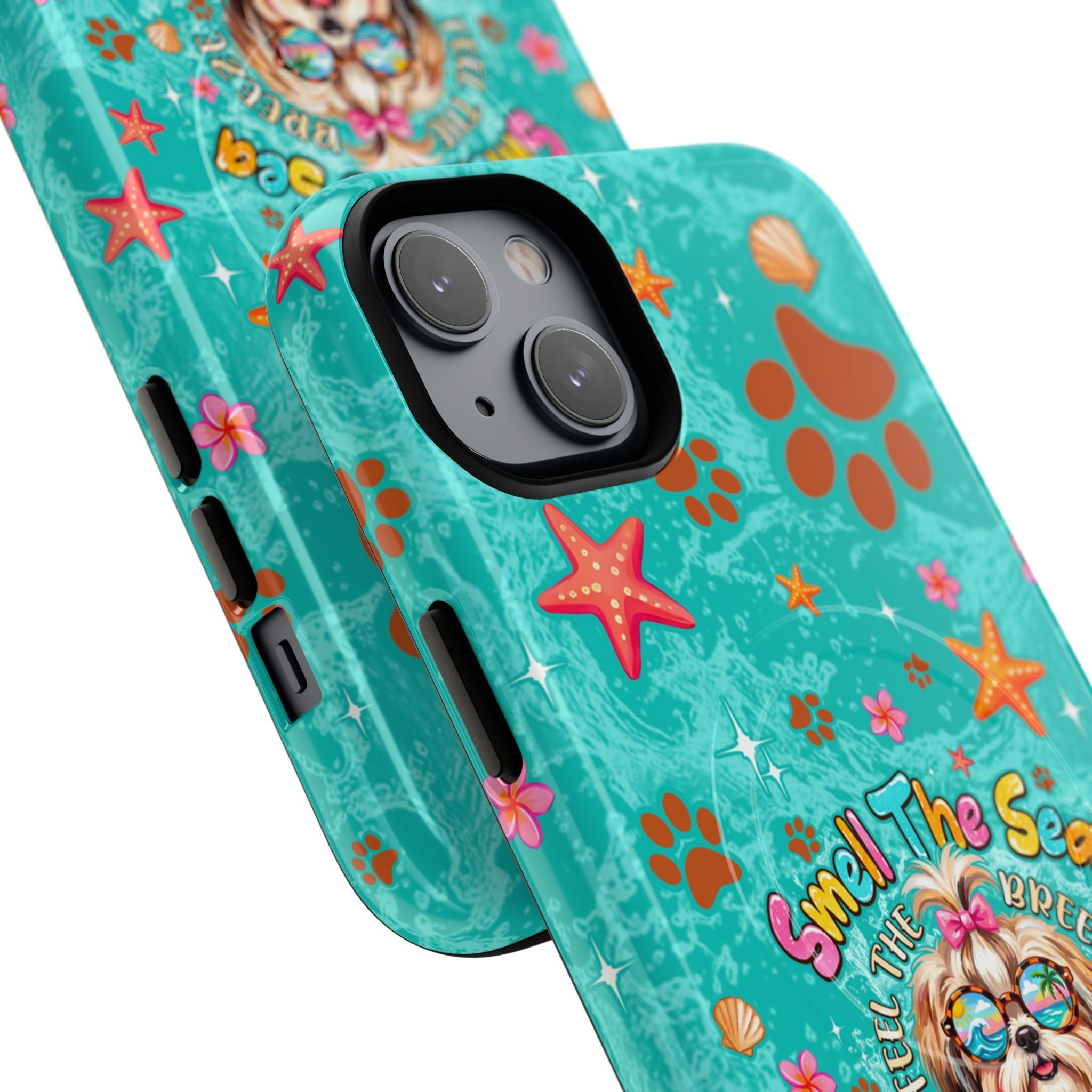 SMELL THE SEA SHIH TZU DOG MAGNETIC PHONE CASE - TYPQ0106262