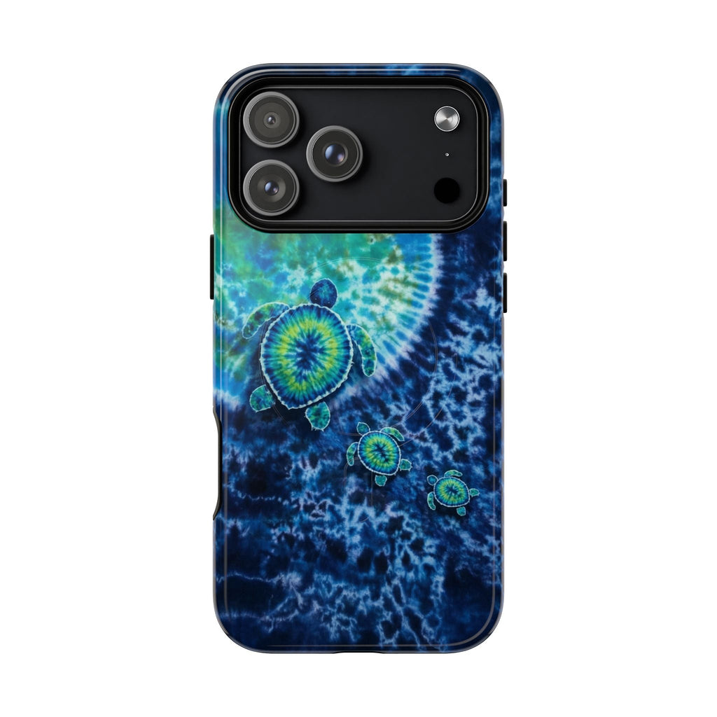 SEA TURTLE BLUE OCEAN SWIRL MAGNETIC PHONE CASE  - TLNO1304265