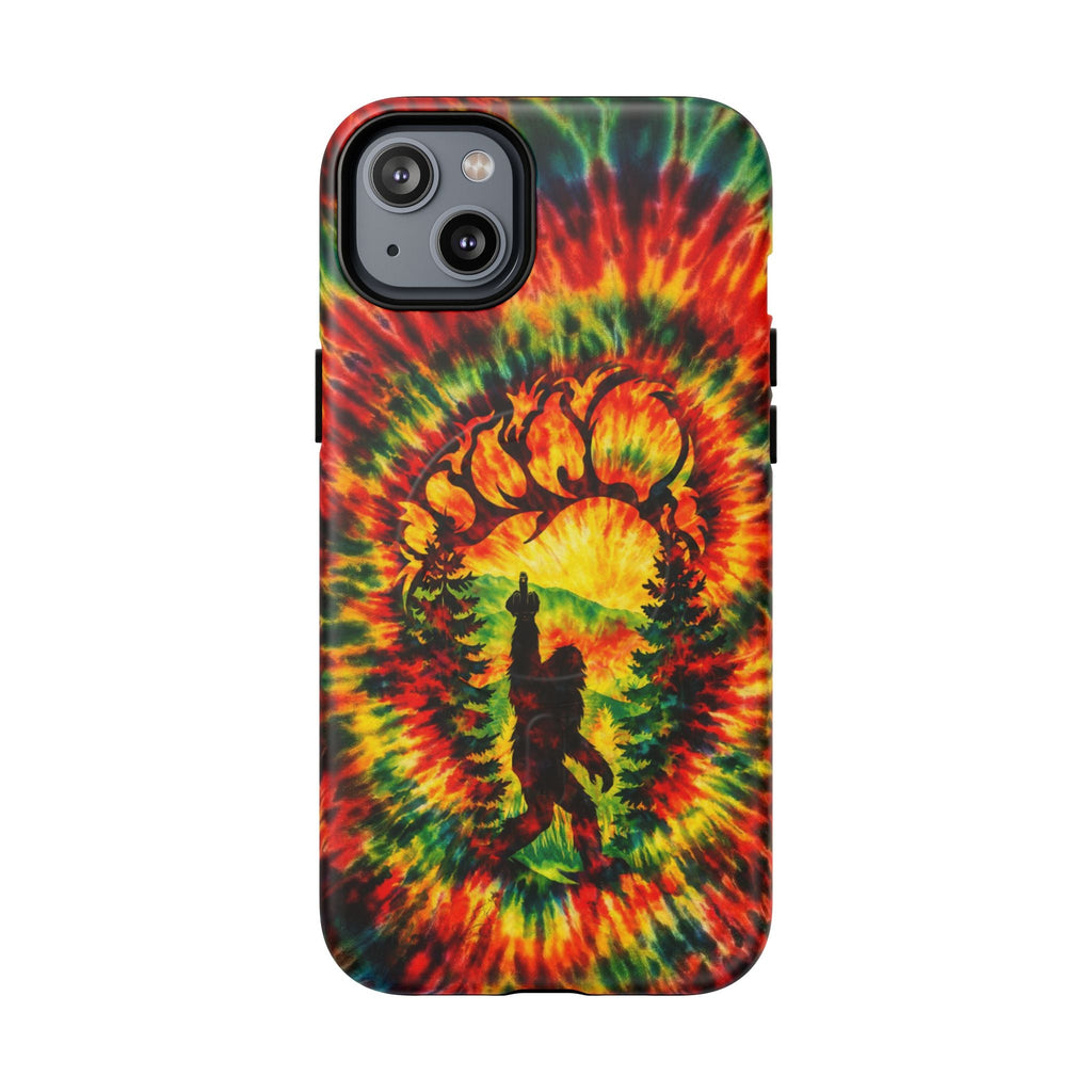 BIGFOOT FOOTPRINT SWIRL MAGNETIC PHONE CASE  - TLTW2605262