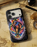 BIGFOOT WITH FLAG SWIRL  PHONE CASE  - TLTW1905264