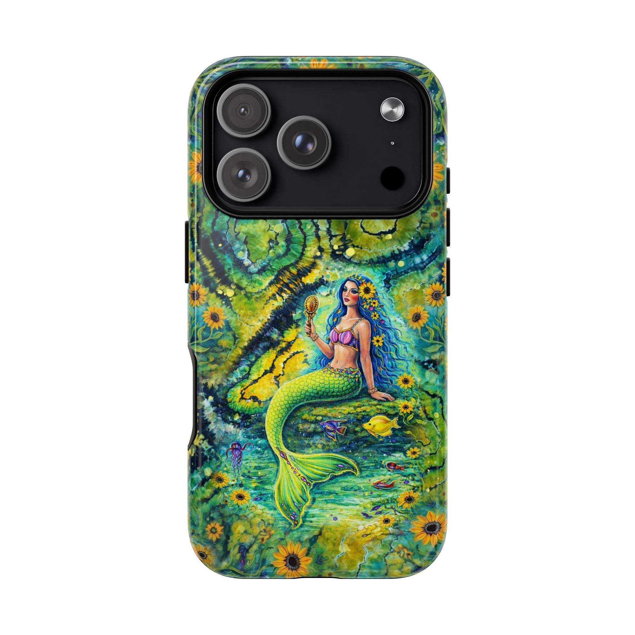 SEASIDE SOUL MERMAID MAGNETIC PHONE CASE  - TLNT2804261