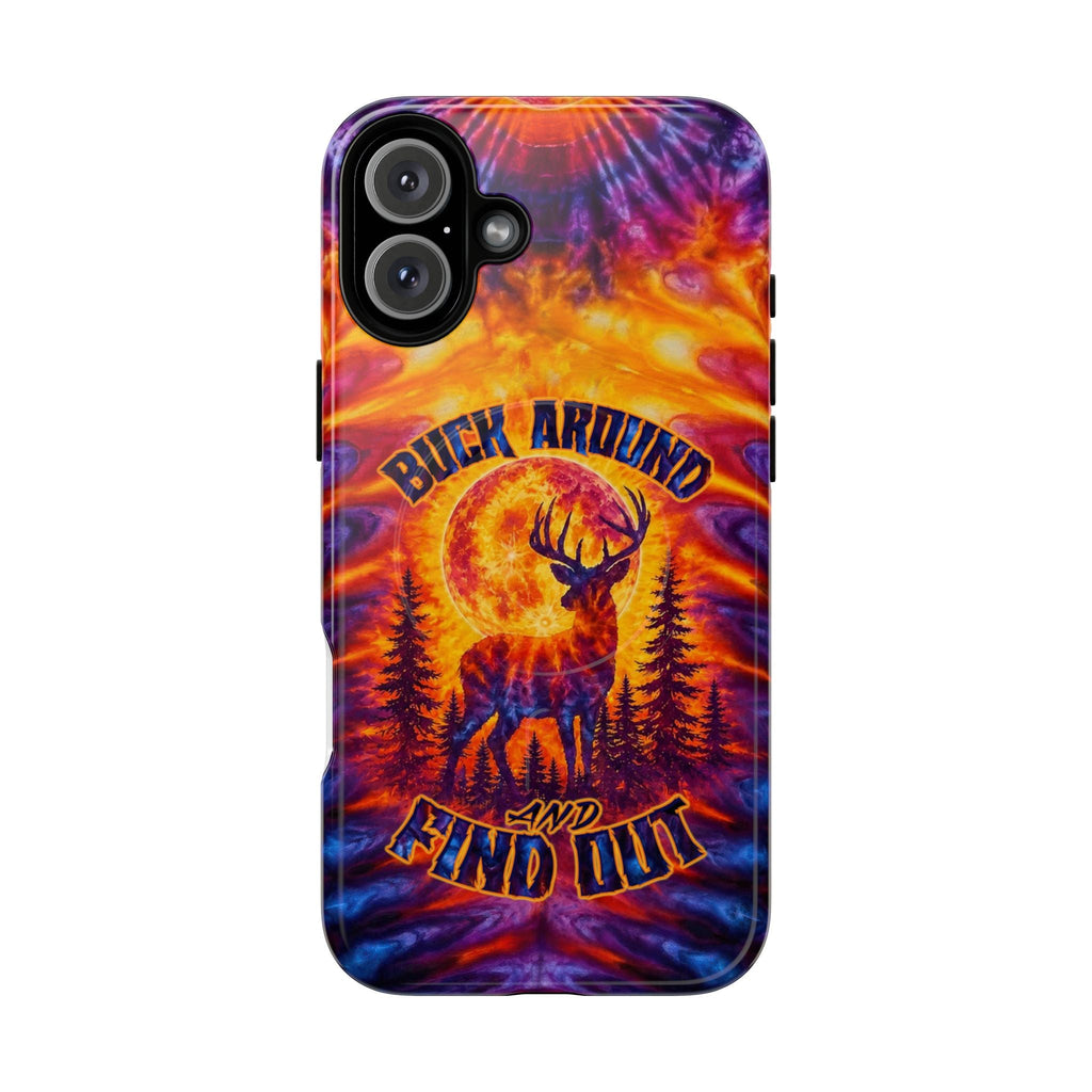 BUCK AROUND AND FIND OUT DEER HUNTING MAGNETIC PHONE CASE - TLTW1106263