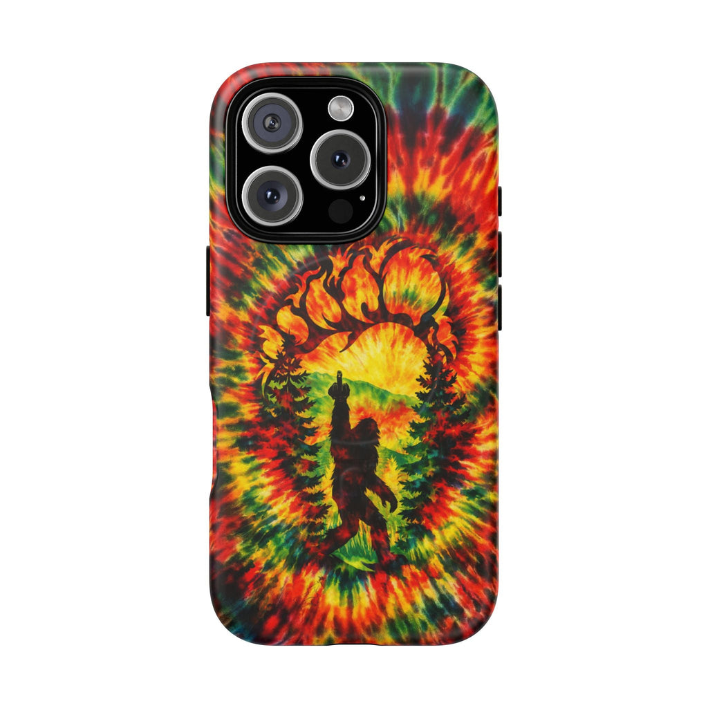BIGFOOT FOOTPRINT SWIRL MAGNETIC PHONE CASE  - TLTW2605262