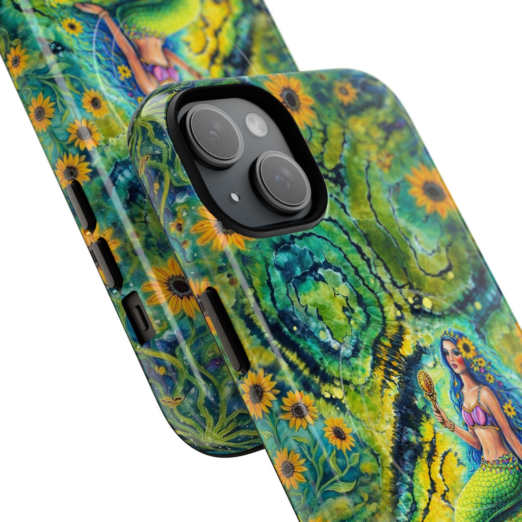 SEASIDE SOUL MERMAID MAGNETIC PHONE CASE  - TLNT2804261