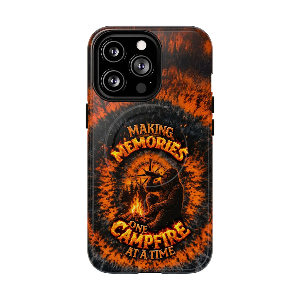 MAKING MEMORIES ONE CAMPFIRE AT A TIME BIGFOOT SWIRL MAGNETIC PHONE CASE - TLNT1804262