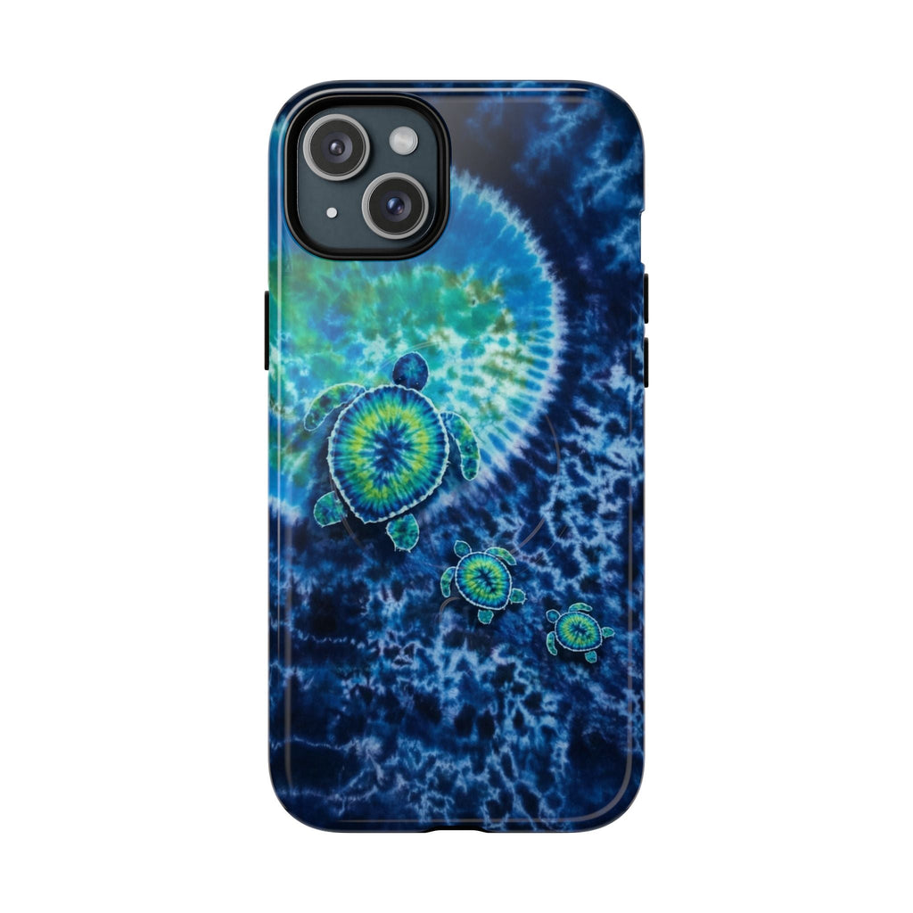 SEA TURTLE BLUE OCEAN SWIRL MAGNETIC PHONE CASE  - TLNO1304265