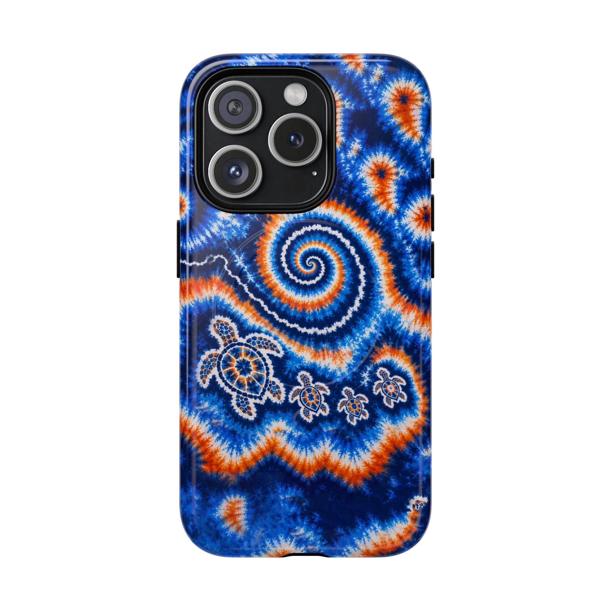 TURTLES WAVES SWIRL MAGNETIC PHONE CASE   - TLHN0805264