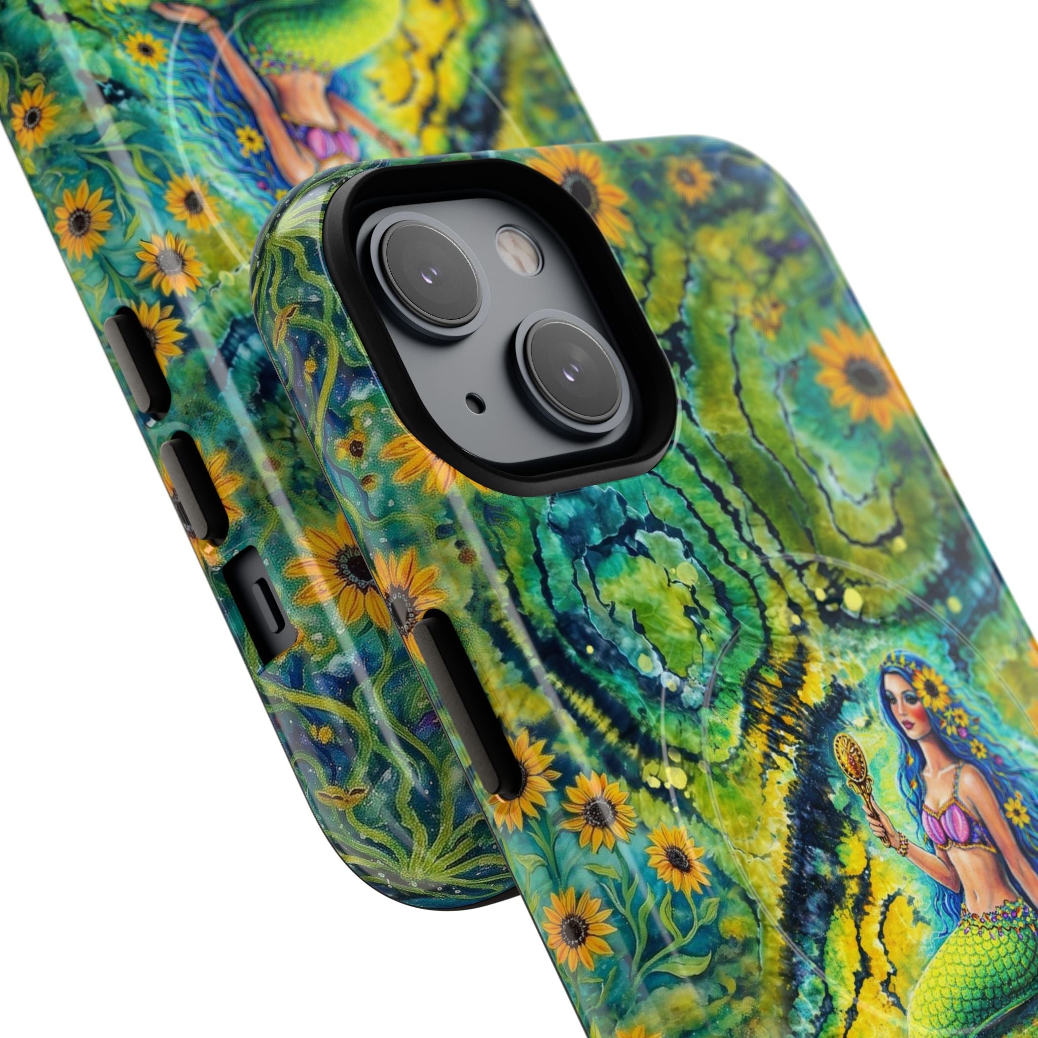 SEASIDE SOUL MERMAID MAGNETIC PHONE CASE  - TLNT2804261