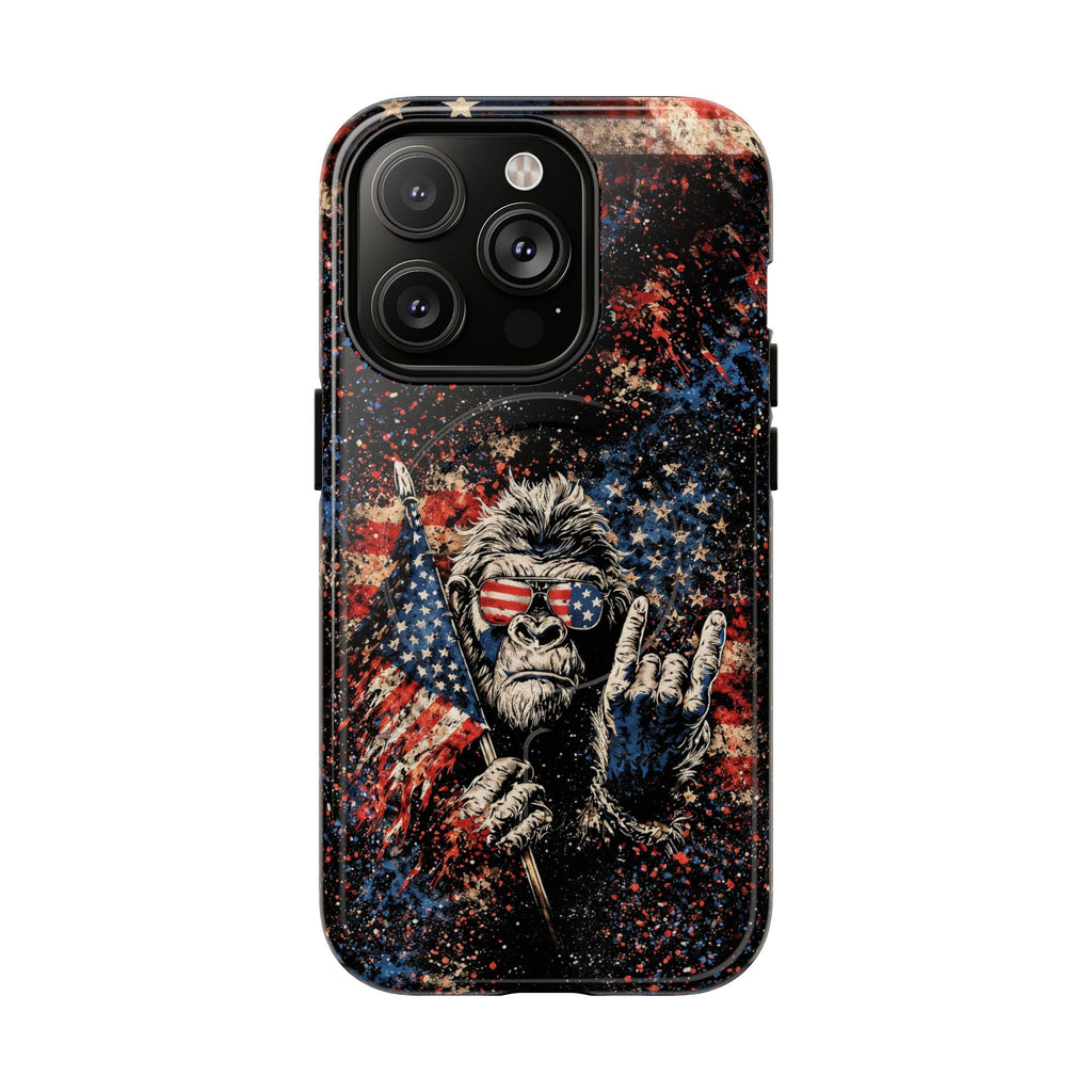 BIGFOOT GRUNGE STARS AND STRIPES MAGNETIC PHONE CASE  - TLHG0805265
