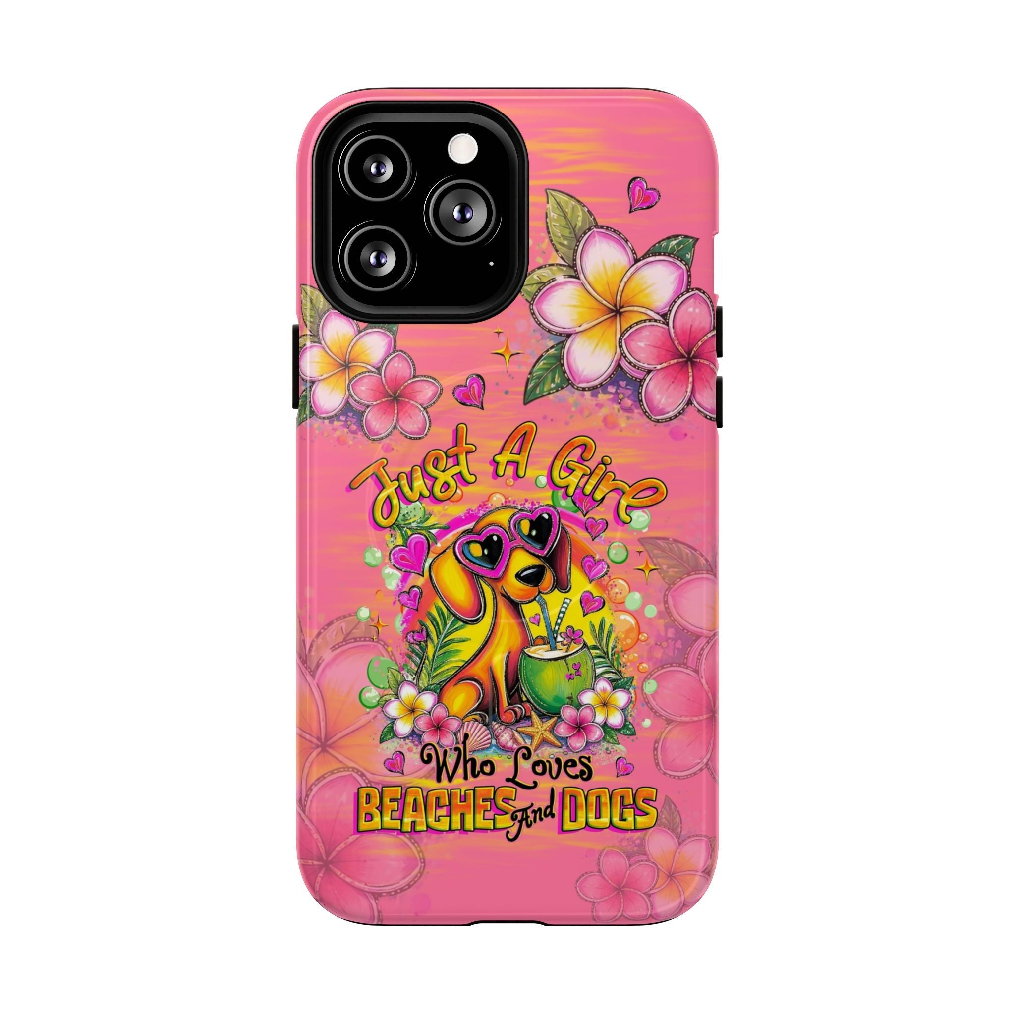 JUST A GIRL WHO LOVES DACHSHUND DOG MAGNETIC PHONE CASE  - TLHG2005264