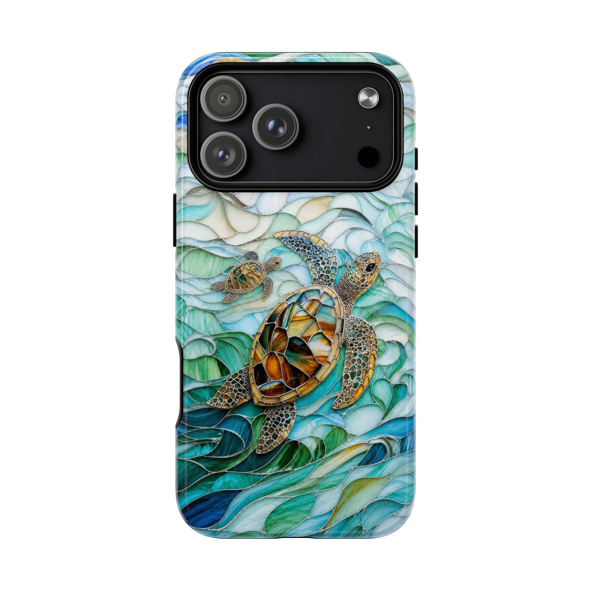 SEA TURTLE WAVES MAGNETIC PHONE CASE  - TLTW0605261