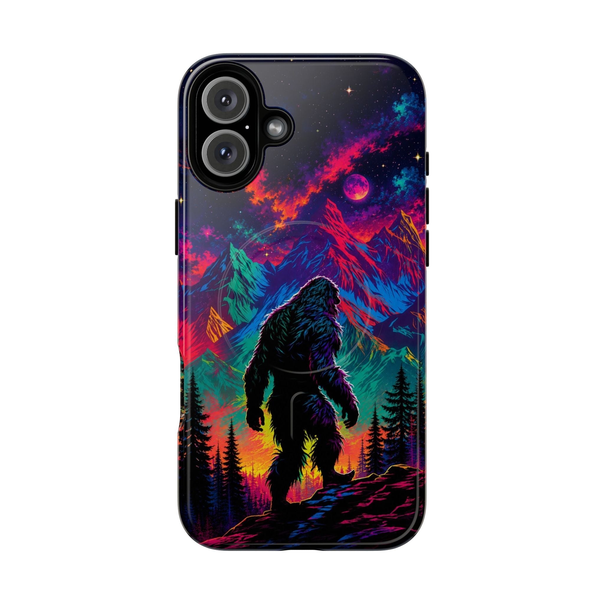 NEON WILDERNESS BIGFOOT MAGNETIC PHONE CASE   - TLHN1905264