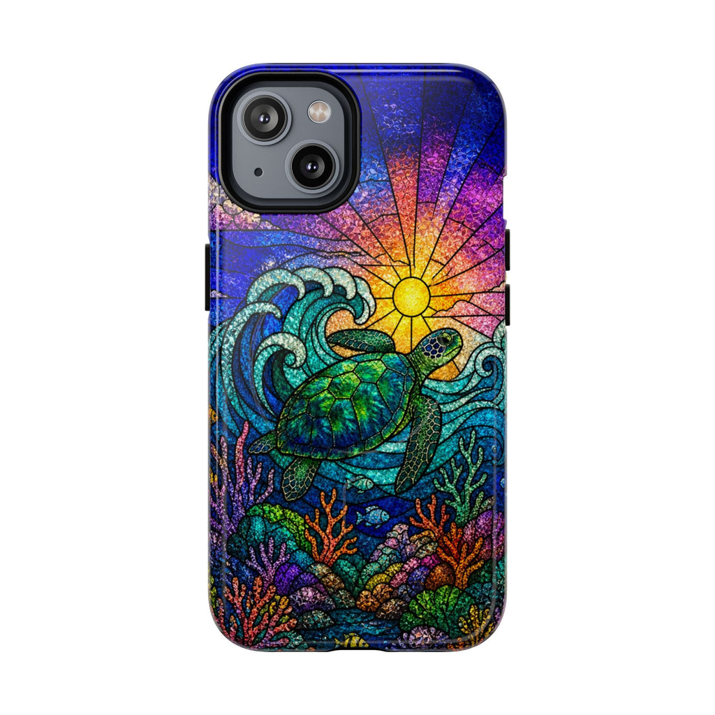 SEA TURTLE WAVES MAGNETIC PHONE CASE  - TLTW0505263