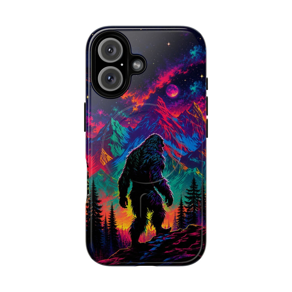 NEON WILDERNESS BIGFOOT MAGNETIC PHONE CASE   - TLHN1905264