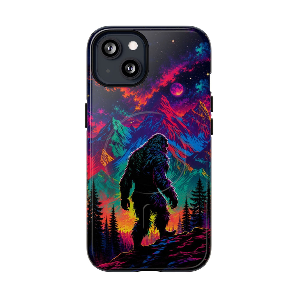 NEON WILDERNESS BIGFOOT MAGNETIC PHONE CASE   - TLHN1905264
