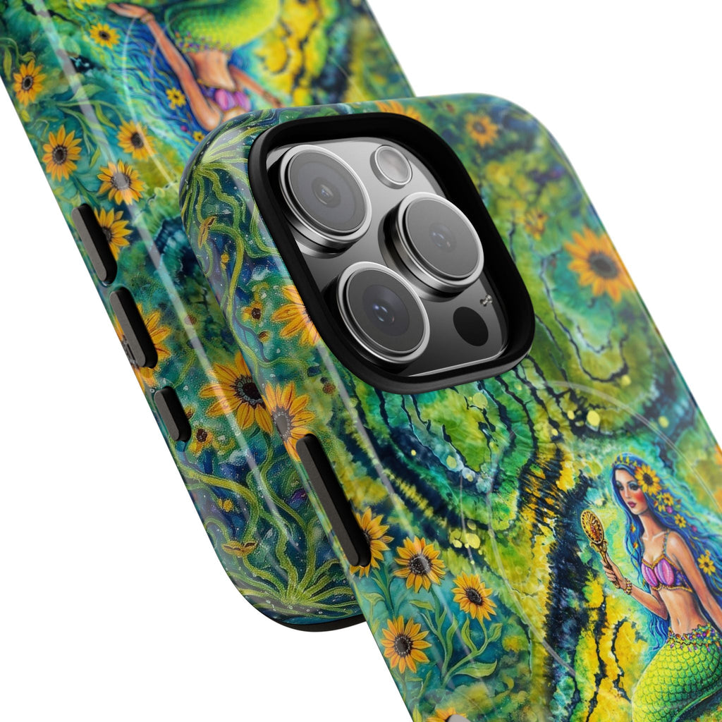 SEASIDE SOUL MERMAID MAGNETIC PHONE CASE  - TLNT2804261