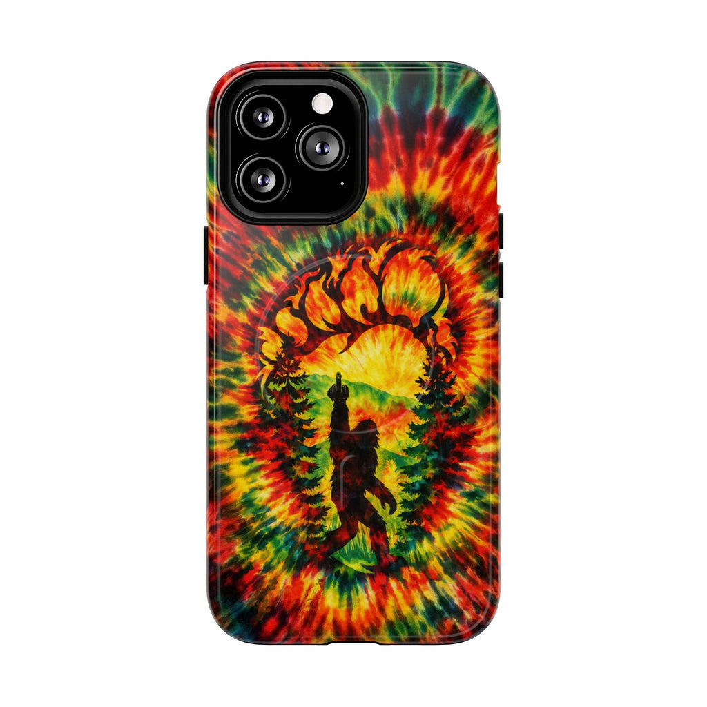 BIGFOOT FOOTPRINT SWIRL MAGNETIC PHONE CASE  - TLTW2605262