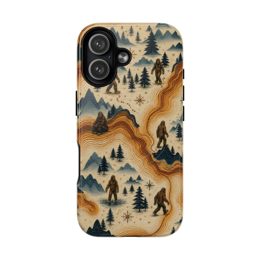 BIGFOOT VINTAGE LANDSCAPE MAGNETIC PHONE CASE - TLNO0307261