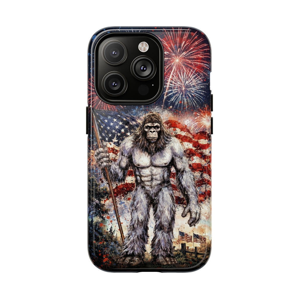 BIGFOOT FIREWORK STARS AND STRIPES MAGNETIC PHONE CASE  - TLNO1905262