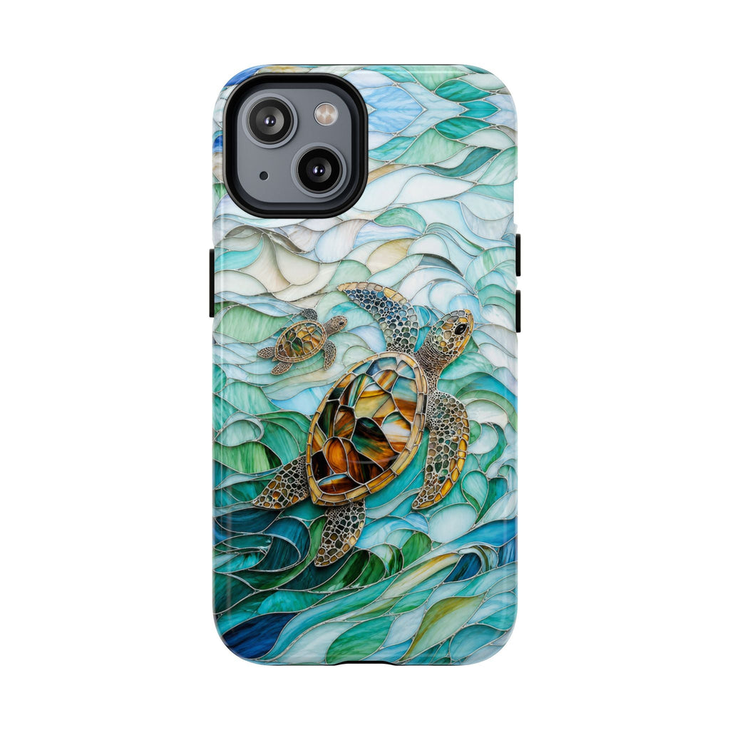 SEA TURTLE WAVES MAGNETIC PHONE CASE  - TLTW0605261