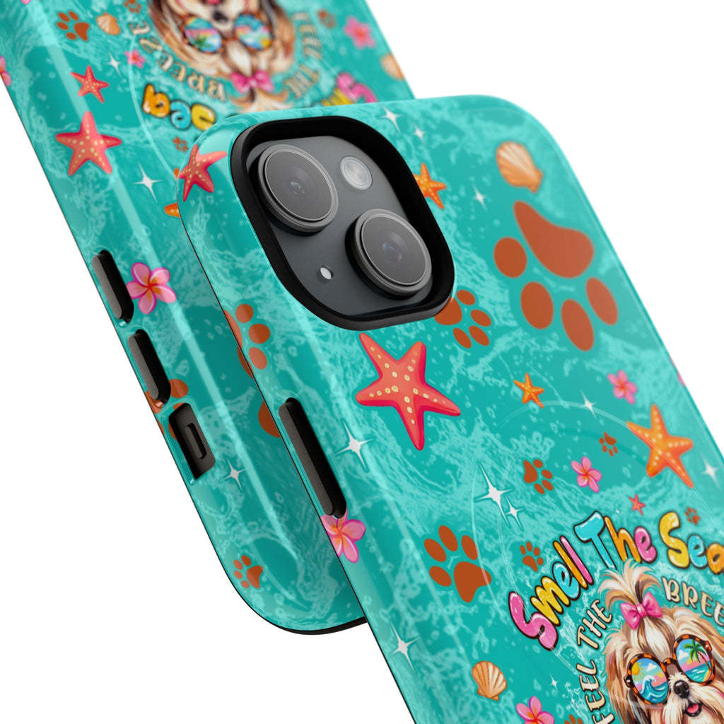 SMELL THE SEA SHIH TZU DOG MAGNETIC PHONE CASE - TYPQ0106262