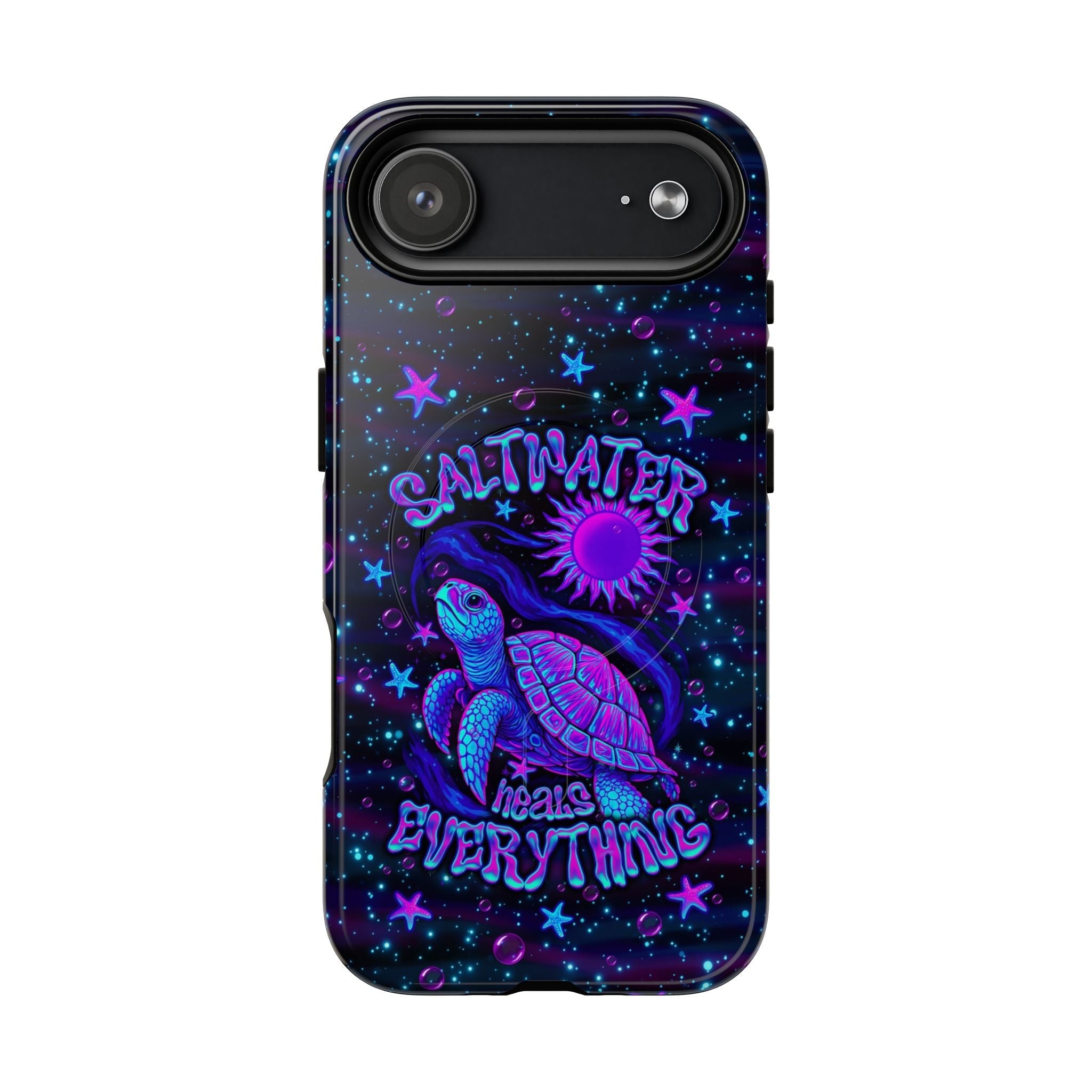 SALTWATER HEALS EVERYTHING TURTLE MAGNETIC PHONE CASE  - TLNO1304262