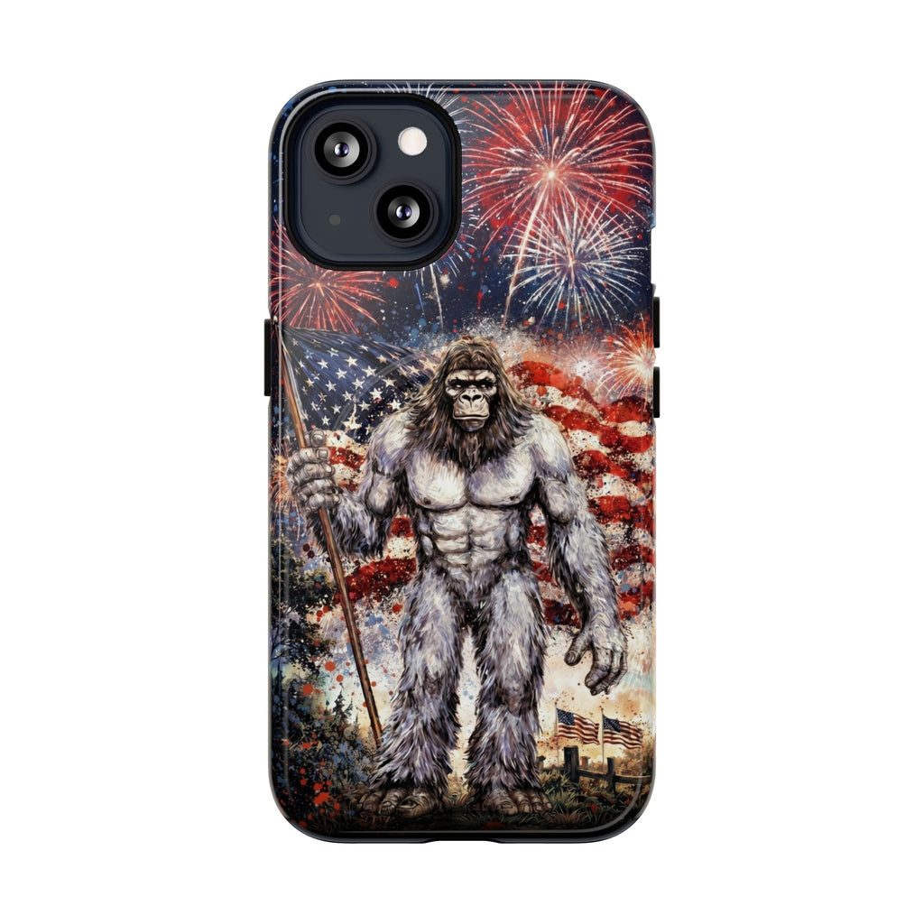 BIGFOOT FIREWORK STARS AND STRIPES MAGNETIC PHONE CASE  - TLNO1905262
