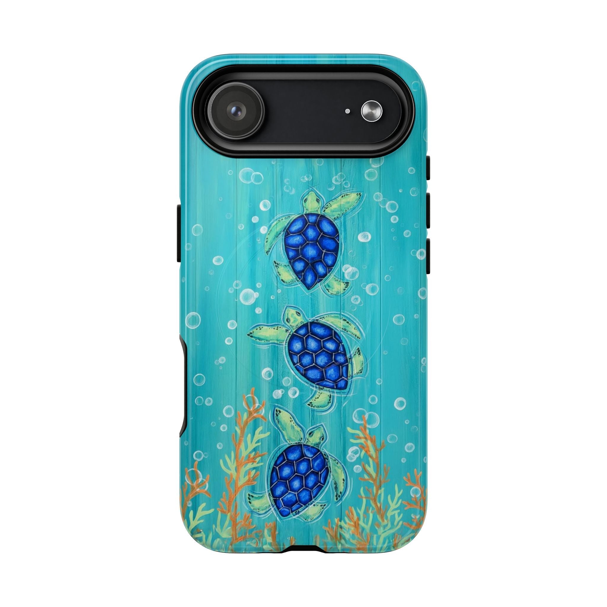 THREE SEA TURTLE MAGNETIC PHONE CASE  - TLTW2804264